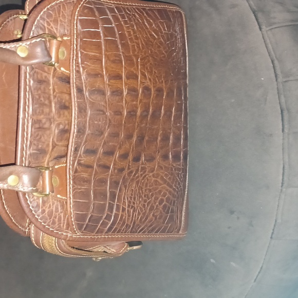 Brahmin vintage brown handbag - Picture 4 of 12